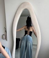 BLACKPINK Tweed Backless Bustier