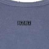 8287 Logo Vintage Sleeveless Tee (Dusty Blue)