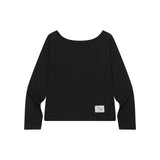 LIV オフショルダー ラグラン ロングスリーブ Tシャツ(3COLOR)