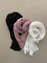 リンクルスカーフ (3color)
