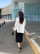 Baren Trench Half Coat Bomber Jacket