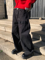 MULTI DETAIL WIDE TROUSER PANTS (3COLOR)
