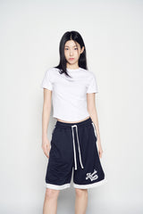 25SS カラーリングバスケットボールショートパンツ ダークネイビー