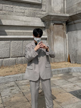 Mone Felix Jacket (Gray Beige)