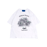 エデンツリーラグランショートスリーブTシャツ (UNISEX)_SYS7TS01WT