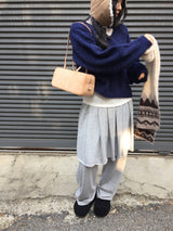 Teen Peach Pleated Skirt Pants (2 Colors)