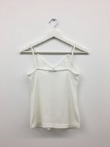 フローラルメッシュスリーブレス (3color)