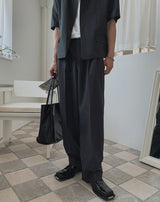 Chloe ツータックワイドスラックス