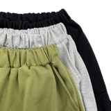 diagonal cargo bermuda pants