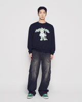 26SS VINTAGE MASCOT AC BEAR SWEATSHIRT 