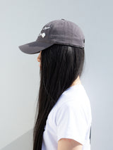 Lucky Clover Cap-Charcoal