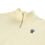 会場購入【涼海 すう 2点セット】ハーフジップスウェット - スカイブルー&アイボリー