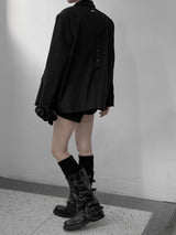 Ront Scrunchie Set Overfit Jacket