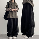 カーブド カット ジョガー ワイド トレーニングパンツ (4 colors)