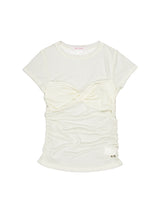SHEER TWIST TOP