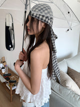 チェックヘアスカーフ(2C)