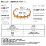 Golden Rhombus Bangle