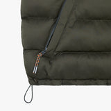 Stranger Regular Fit Filled Vest (Khaki)