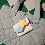 [MADE] fluffy baby star pouch