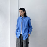 Drop-Shoulder Solid Shirt