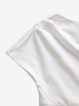 ドレープTシャツ (アイボリー)