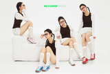 WE FLOWER Fashionable New Hobo Shoes, Versatile, Comfortable and Light - weight - Moonlight Gray