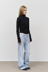 (W) Pulse Light Bootscut Denim