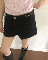 ボイックスタッドコットンショートパンツ