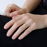 SAND DUNE TWIST RING (GOLD)