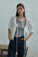Work nylon pants_navy
