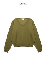 Rian V-Neck Basic Knit