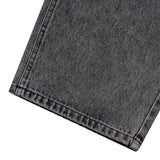 CARPENTER LOOSEFIT DENIM PANTS STONE BLACK