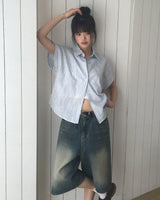 Sonel Check Roll-up Short Sleeve Shirt