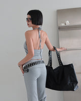 26ss Spring Roll-Up Bootcut Pants