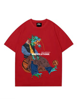 2024 LIMITED - WREVOドラゴンボールTシャツ（スカーレット）