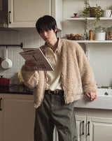 グランス モヘアファー ジャンパー