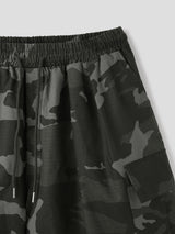 Camo Pocket Cargo Bermuda Shorts 2COLOR