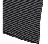 MAYO HALTERNECK STRIPE LONG SLEEVELESS