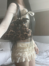 シンジュク y2k レオパードビッグバッグ
