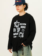 LW Heaven ヴィンテージプリント ロングスリーブ