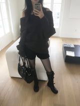 ウールニットショーツ