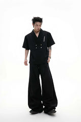 V-Neck Padded Track Shirt