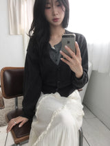 リーフロングタンクトップドレス