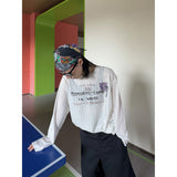 ヴィンテージ メッシュ レイヤード ロングスリーブ Tシャツ
