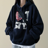 LOVE American flag hood [Fleece]
