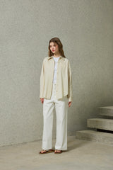 NOAH WIDE PANTS / ECRU