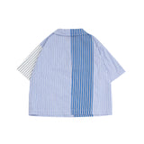 REGULAR STRIPED SHORT SLEEVE PAJAMAS_SYS9BL52BU