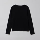 WOMAN エッセンシャルロゴT BLACK