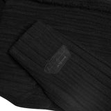 BEUTER® BLACK PANELED RIVERSIBLE HOODIE / BEUTER® ブラックパネル リバーシブルフーディ