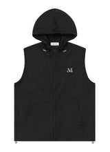 THIN NYLON HOOD VEST (2color)